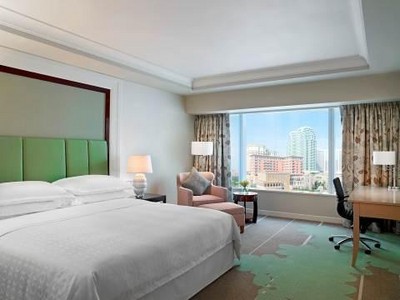 澳門喜來登酒店正式落戶金沙城中心綜合度假村，圖為喜來登行政客房