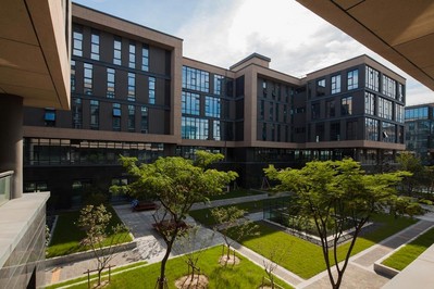 昆山花橋金融園 內(nèi)庭實(shí)景圖