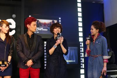 圖片8 Lee《好奇不滅》微電影發(fā)布會新聞照片-何昊文、雷琛瑜