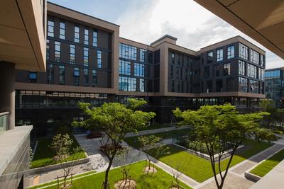 昆山花橋金融園 內(nèi)庭實(shí)景圖