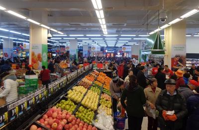 沃爾瑪云南昆明昌源中路店盛大開業(yè)，市民購買熱情高漲